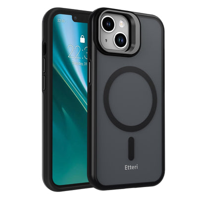 Husa Etteri Morning Fog pentru iPhone 15 6,1" Negru