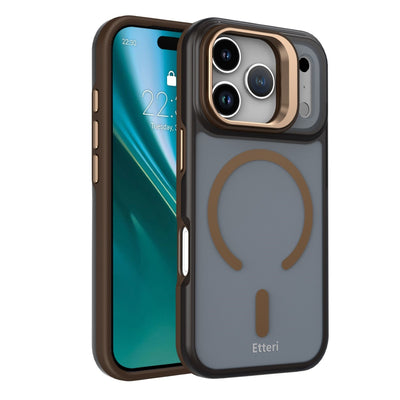 Husa Etteri Morning Fog pentru iPhone 17 Pro / 18 Pro 6,3" Maro