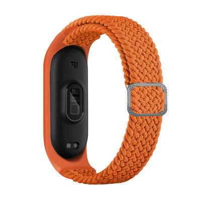 Curea Braided Band Smart Band M3/M4/M5/M6 Portocaliu