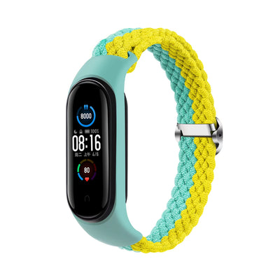 Curea Braided Band Smart Band M3/M4/M5/M6 Mint-Galben