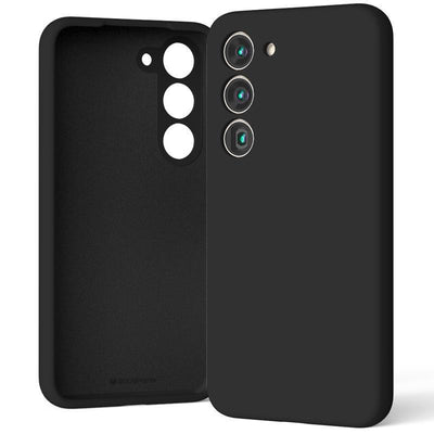 Husa Mercury Silicone Samsung S24 Fe Negru