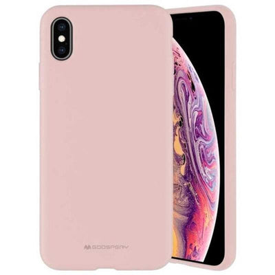 Husa Mercury Silicone Samsung S24 Fe Roz Sand