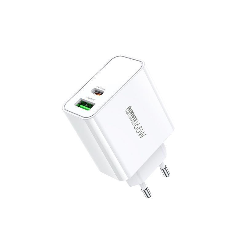 Incarcator priza Kiddy Series 65w Rp-u125 USB/Usb-c Alb
