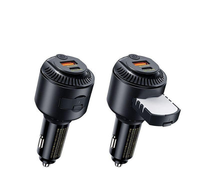 Incarcator auto Remax Yatoy Series cu Scent 60W PD QC Rcc353 1xUSB + 1XuSB-C Negru