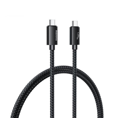 Cablu Remax Ladon Series 240w Rc-c039 USB 4.0 Usb-c/Usb-c 1m Negru