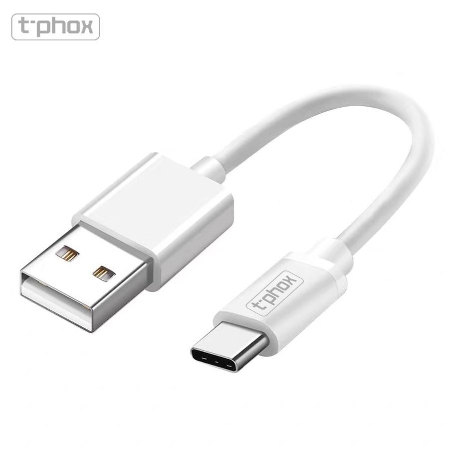 Cablu T-phox Exceed Usb-c Alb 0,5m
