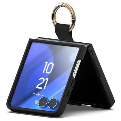 Husa Mercury Auriu Ring Samsung Galaxy Z Flip7, Negru