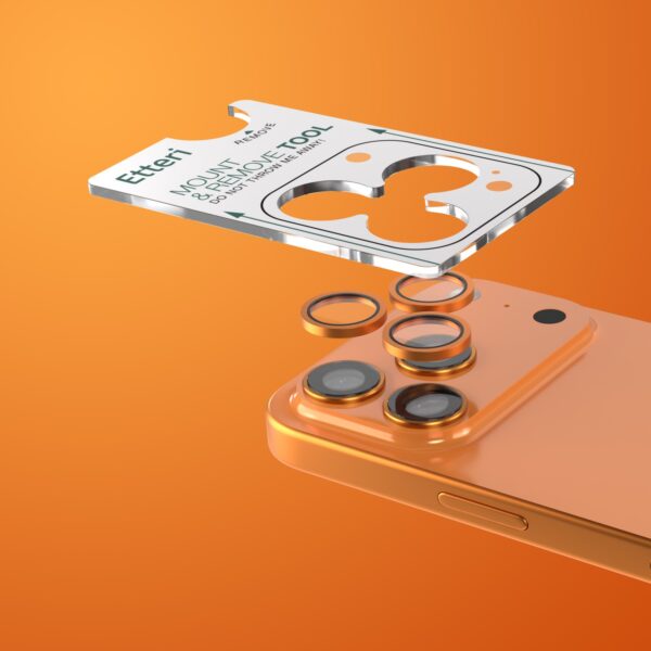Protecție cameră, pentru Iphone 17 Pro, Transparent