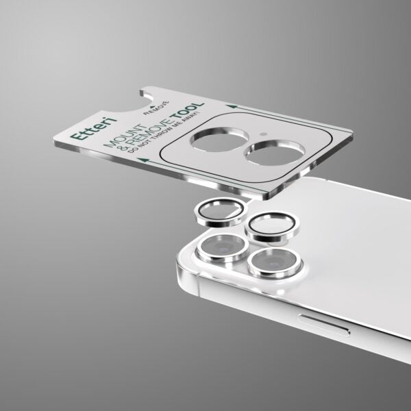 Protecție cameră, pentru Iphone 17, Transparent