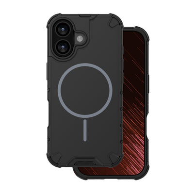 Husa Defender 2in1 Mag pentru iPhone 16 6,1" Negru