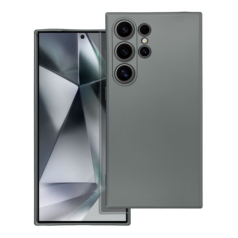 Husa Metallic pentru Samsung S24 Ultra Gri