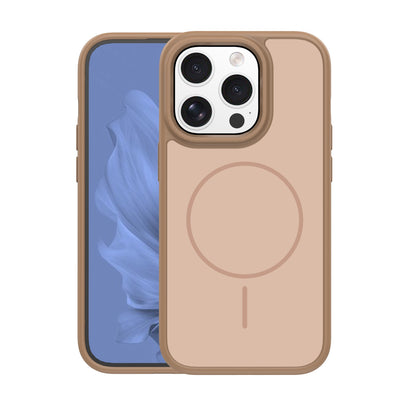 Husa Frame Thin Mag pentru iPhone 14 Pro 6,1" Maro