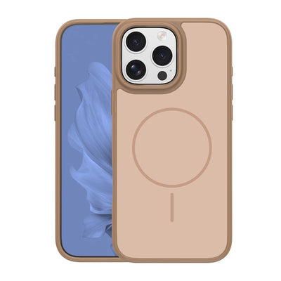 Husa Frame Thin Mag pentru iPhone 16 Pro 6,3" Maro