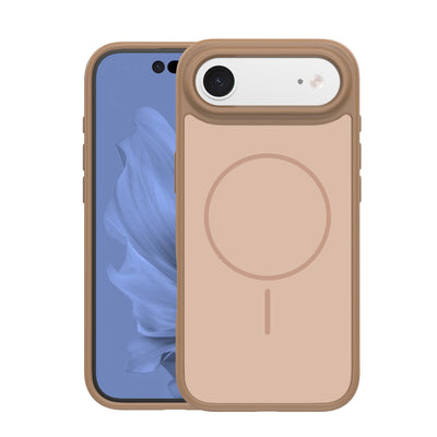 Husa Frame Thin Mag pentru iPhone 17 Air 6,6" Maro