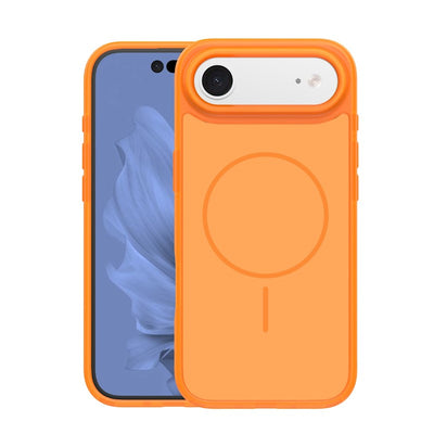 Husa Frame Thin Mag pentru iPhone 17 Air 6,6" Portocaliu