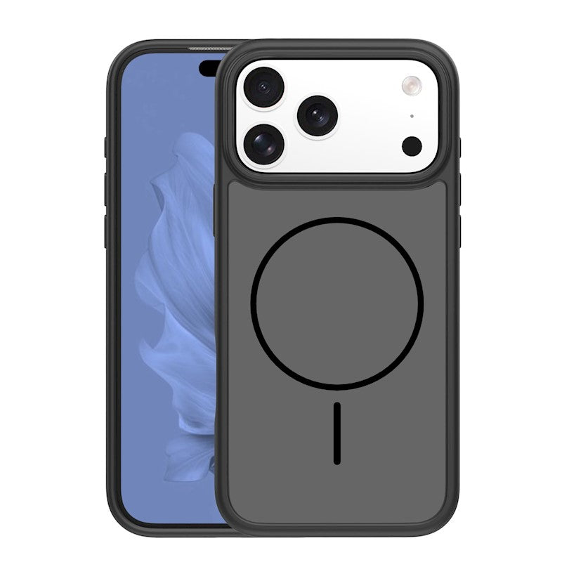 Husa Frame Thin Mag pentru iPhone 17 Pro 6,3" / 18 Pro 6,3" Negru