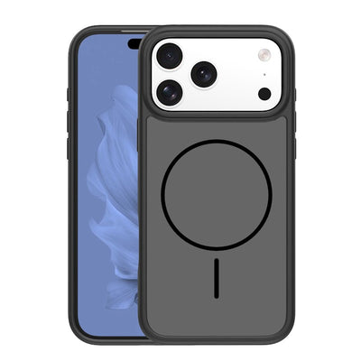 Husa Frame Thin Mag pentru iPhone 17 Pro 6,3" / 18 Pro 6,3" Negru