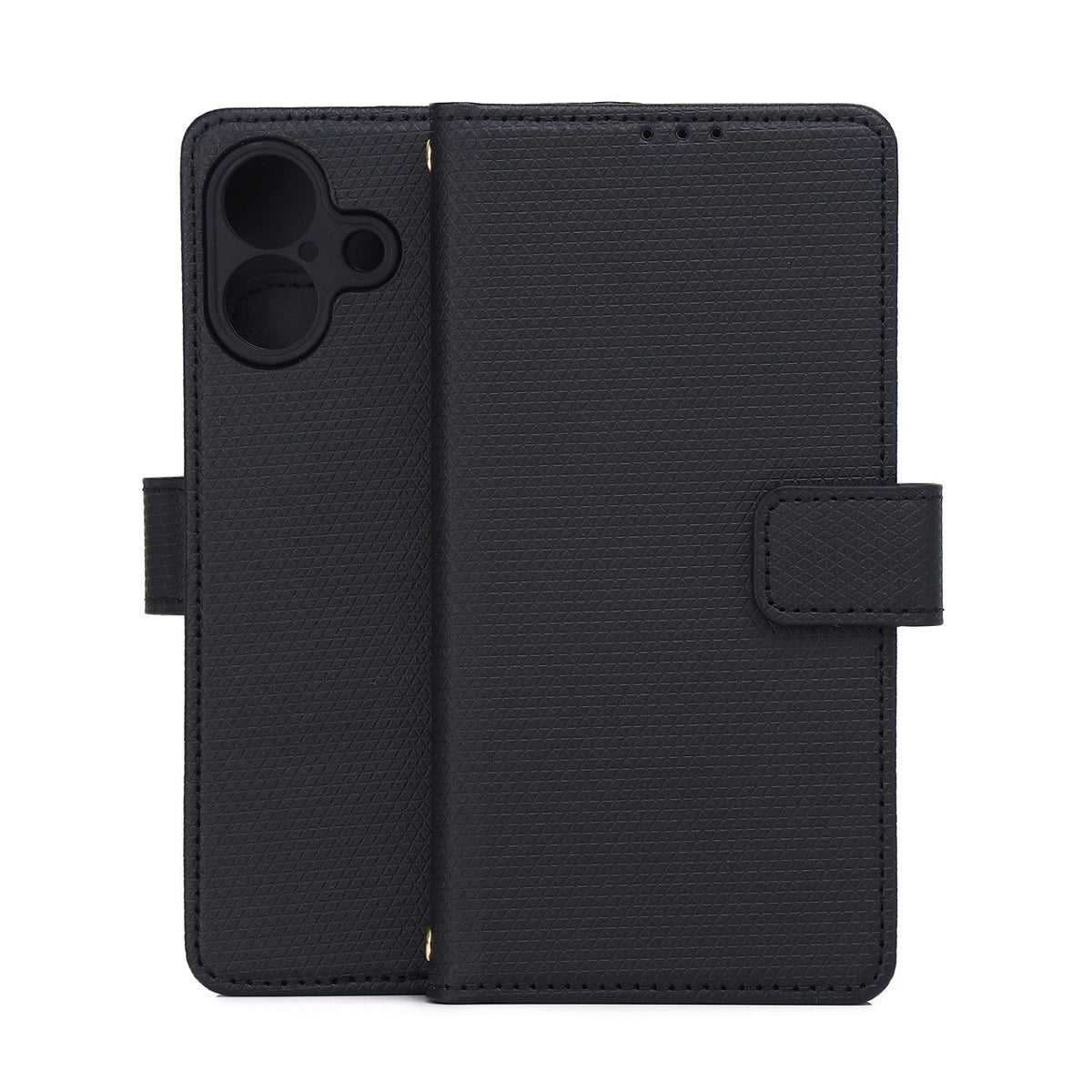 Husa Smart Triangle pentru iPhone 17 6,3" Negru