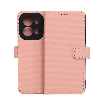 Husa Smart Triangle pentru Xiaomi Redmi 15C 4G EU / 15C 5G EU (173.16 X 81.06 X 8.2 Mm) Roz