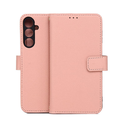 Husa Smart Triangle pentru Samsung Galaxy A16 4G / A16 5G / M16 5G Negru Roz