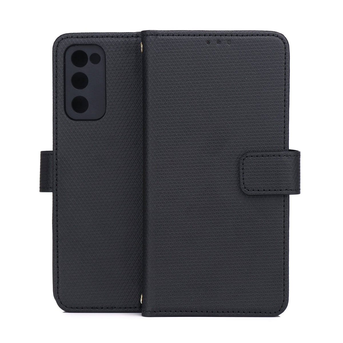Husa Smart Triangle pentru Samsung Galaxy S20 FE Negru