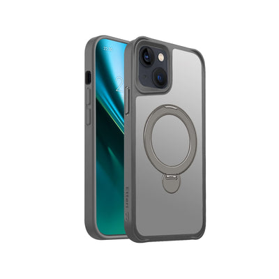 Husa Etteri Matt Mag Ring pentru iPhone 13 6,1" Gri