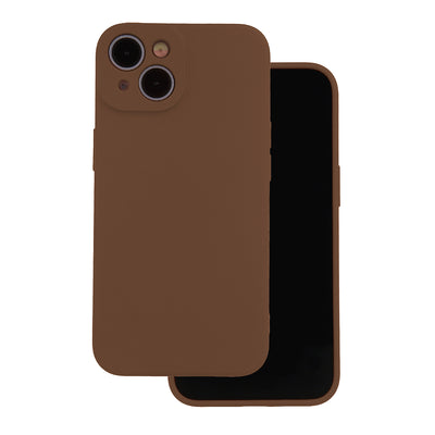 Husa Silicon pentru iPhone 17 Pro 6,3" Maro