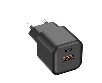 Incarcator priza Setty Usb-a + Usb-c 35W Negru