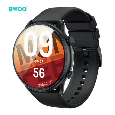 Curea BWOO Smartwatch Wa-10 1.32” Amoled Negru