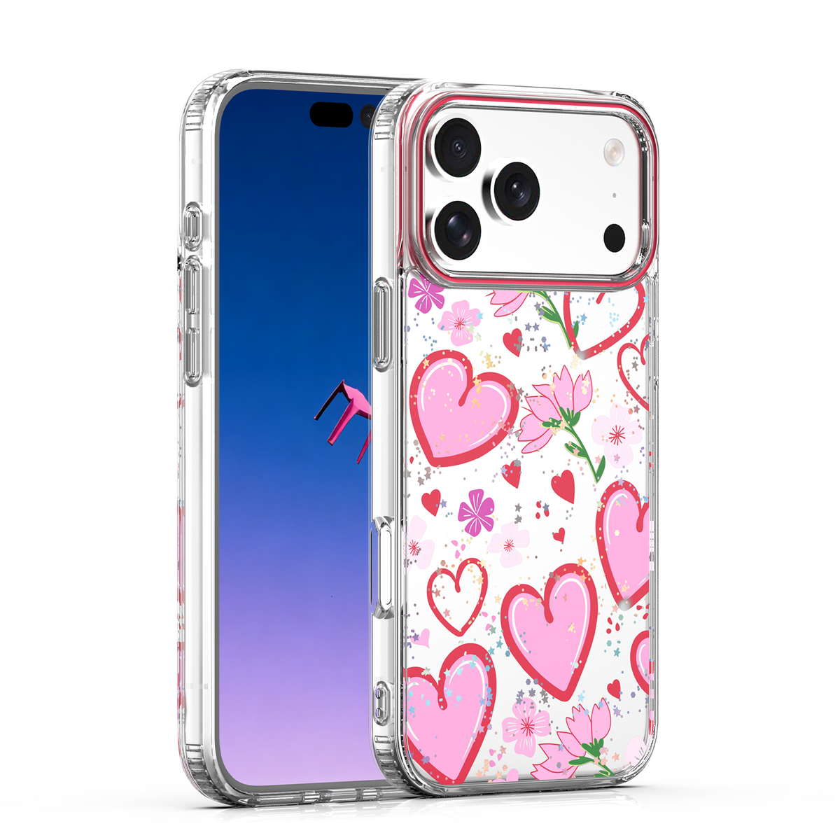 Husa Ultra Trendy pentru iPhone 12 / 12 Pro 6,1" Love 1