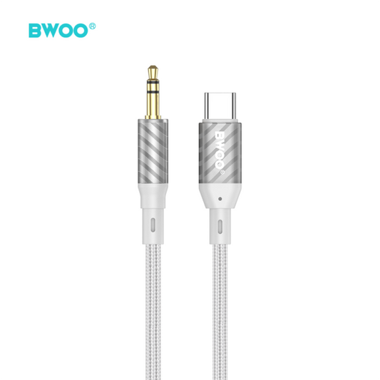 BWOO AUX cablu Type C to 3.5mm Jack audio AUX074