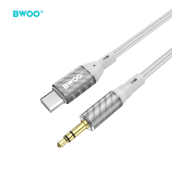 BWOO AUX cablu Type C to 3.5mm Jack audio AUX074