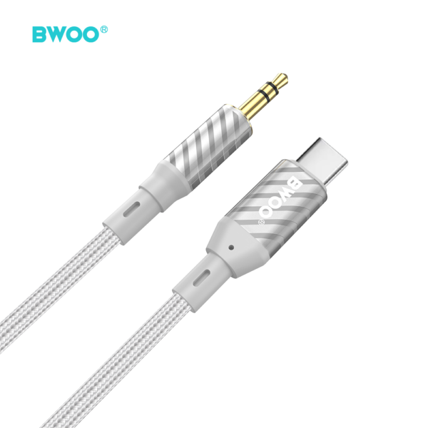 BWOO AUX cablu Type C to 3.5mm Jack audio AUX074