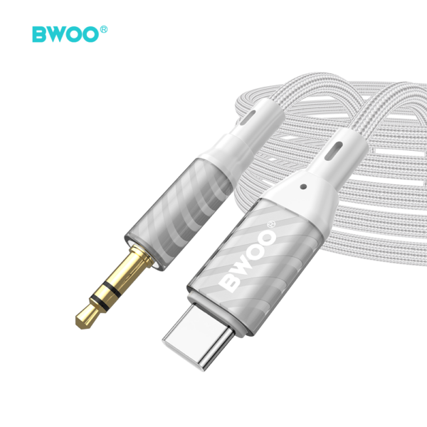 BWOO AUX cablu Type C to 3.5mm Jack audio AUX074