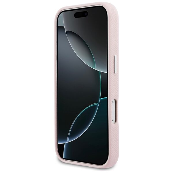 Husă pentru iPhone 17 Pro Max Karl Lagerfeld 6,9" HC MAGSAFE PU FW W/ K&C HEAD PIN PINK – Roz