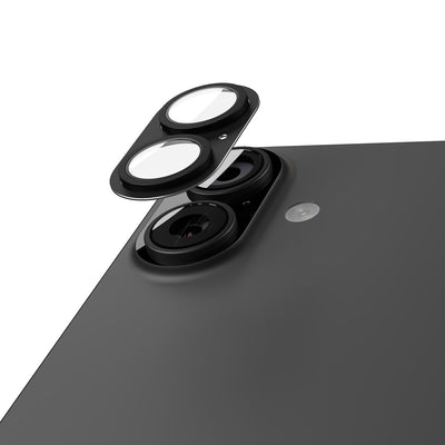 Folie Etteri Full Camera Lens Guard pentru iPhone 17 Negru