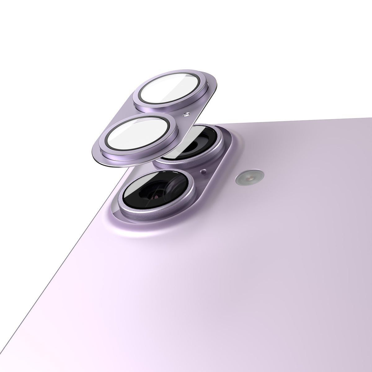 Folie Etteri Full Camera Lens Guard pentru iPhone 17 Roz