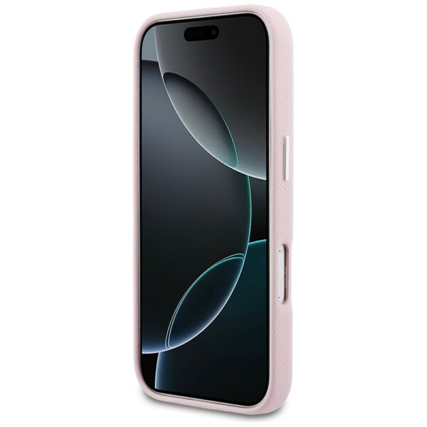 Husă pentru iPhone 17 Pro Max Karl Lagerfeld 6,9" HC MAGSAFE PU FW W/ KHEAD LOGO PINK – Roz