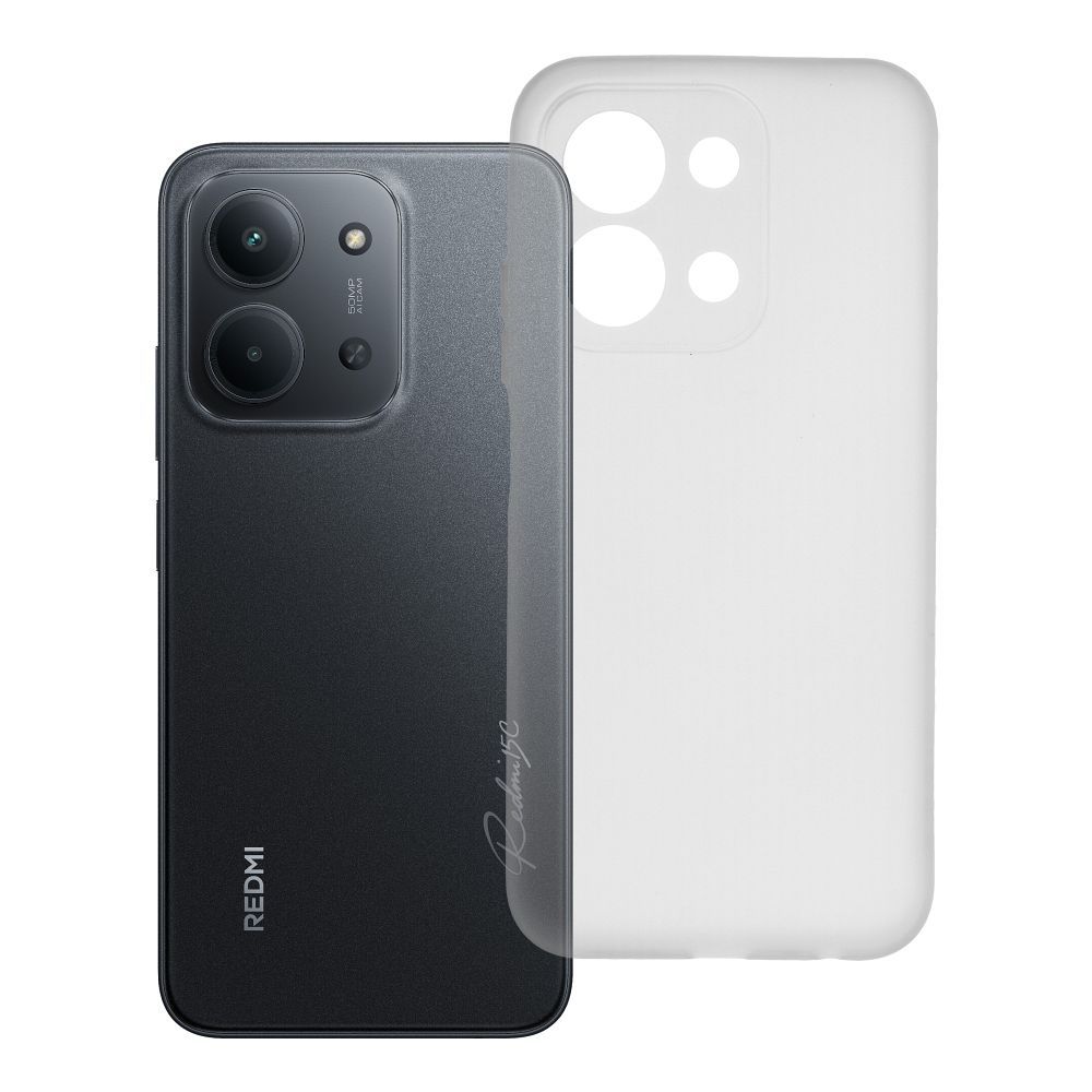 Husa Ultrathin Matt pentru Xiaomi Redmi 15C (173,16 X 81,07 X 8,2) Transparent