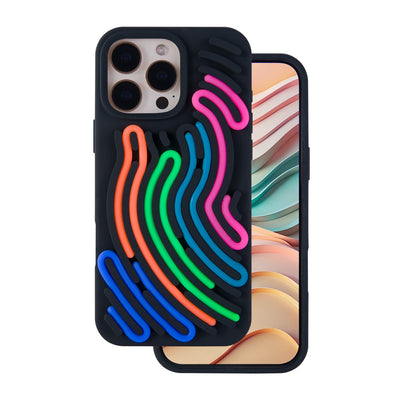 Husa DIY Snake pentru iPhone 15 Pro 6,1" Negru