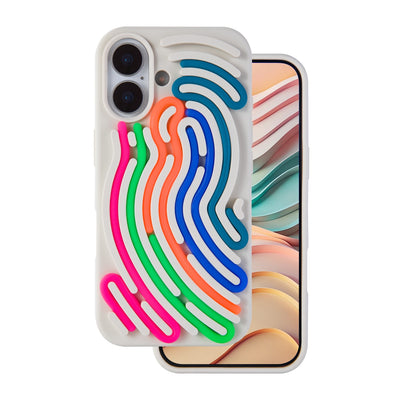 Husa DIY Snake pentru iPhone 16 6,1" Bej