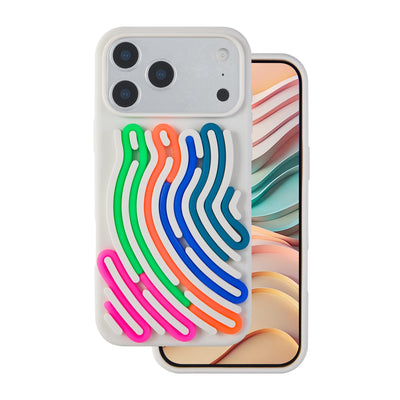 Husa DIY Snake pentru iPhone 17 Pro Max 6,9" Bej