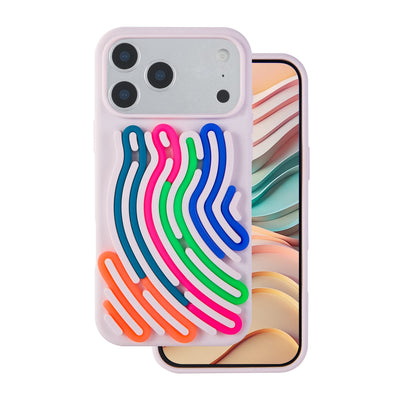 Husa DIY Snake pentru iPhone 17 Pro Max 6,9" Roz