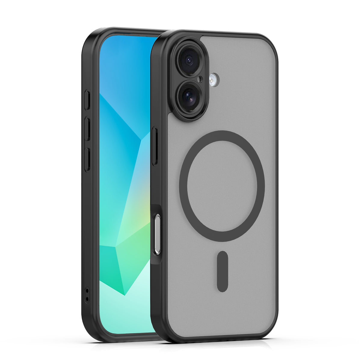 Husa Mag Matt pentru iPhone 17 6,3" / 18 6,3" Negru Camera Protection