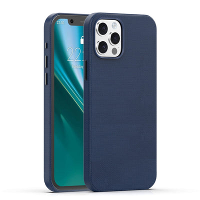 Husa Etteri Elegant Mag pentru iPhone 12 / 12 Pro 6,1'' Albastru inchis