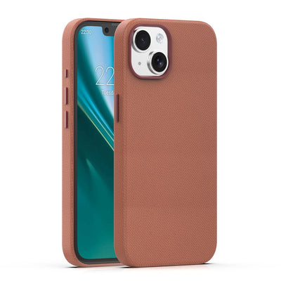 Husa Etteri Elegant Mag pentru iPhone 15 6,1" Maro