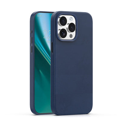 Husa Etteri Elegant Mag pentru iPhone 15 Pro 6,1" Albastru inchis