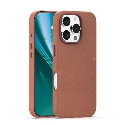 Husa Etteri Elegant Mag pentru iPhone 16 Pro Max 6,9" Maro