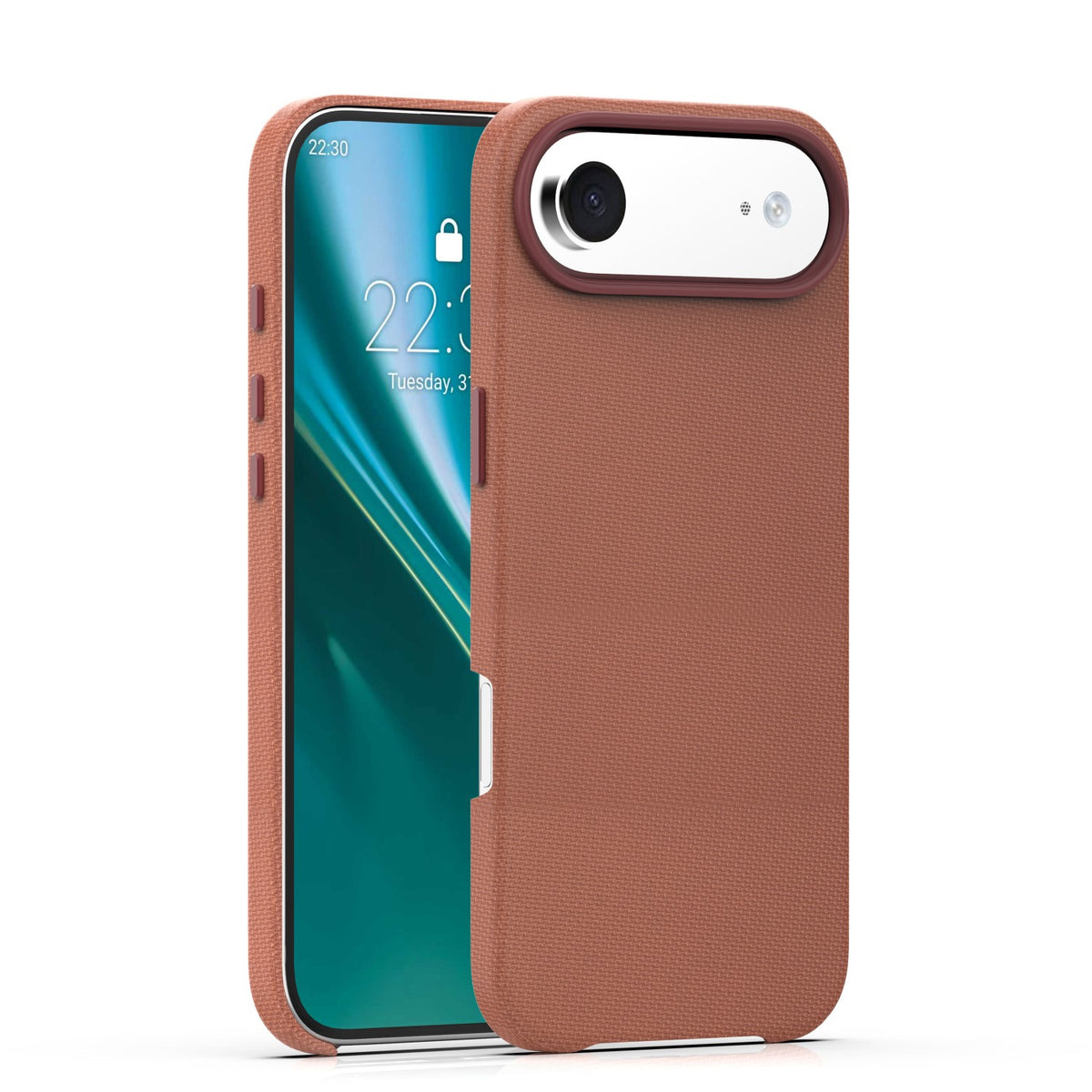 Husa Etteri Elegant Mag pentru iPhone 17 Air 6,6" Maro