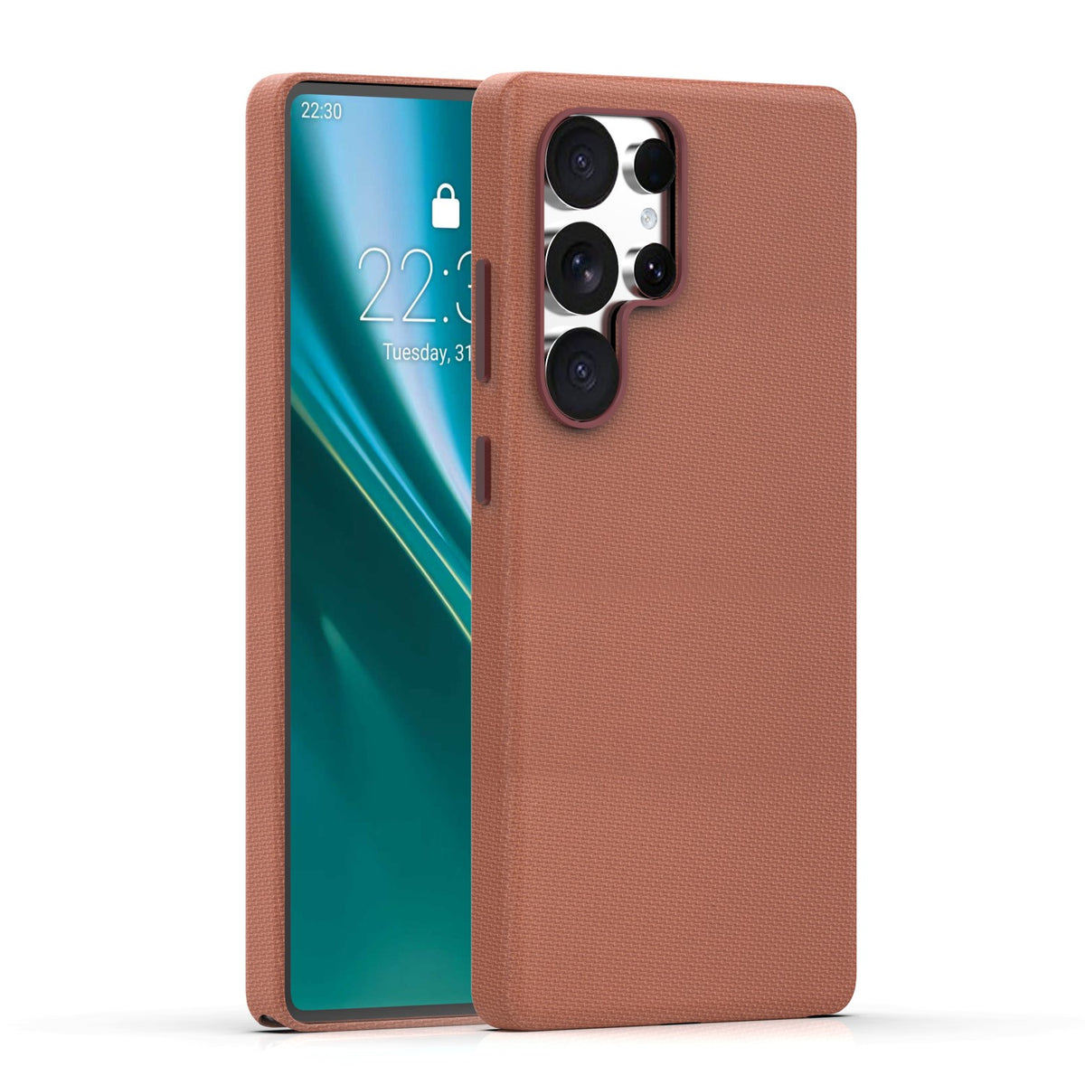 Husa Etteri Elegant Mag pentru Samsung Galaxy S26 Ultra Maro